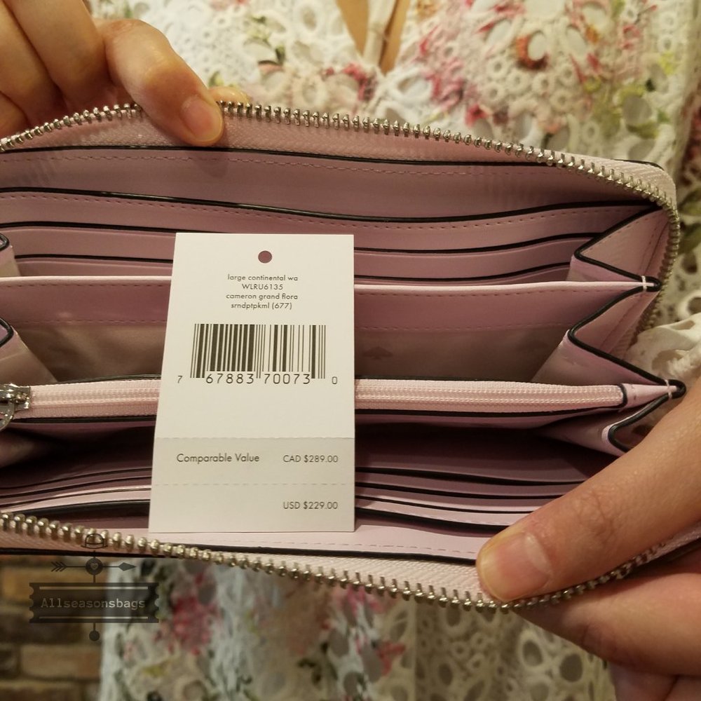 Kate spade Cameron Pocket tote LARGE + wallet new - Picture 5 of 12